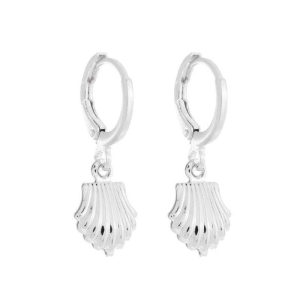 Brinco Argola M Concha Prata