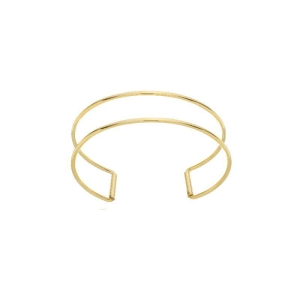 Bracelete Fio Duplo Ouro