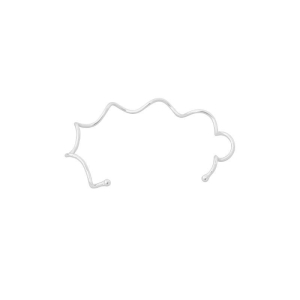 Bracelete Fio Mola Prata