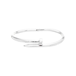 Bracelete Rígido Prego Prata