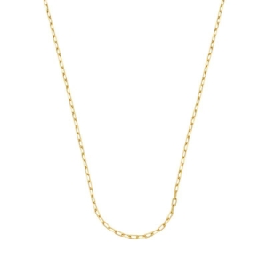 Colar Elo Fino Alongado Ouro