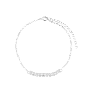 Pulseira Meia Riviera Prata