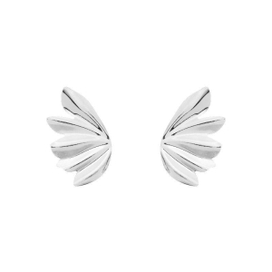 Brinco Asa Borboleta Prata