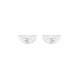 Brinco Leque Prata