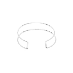 Bracelete Fio Duplo Prata