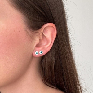 Brinco Olho Grego Ouro