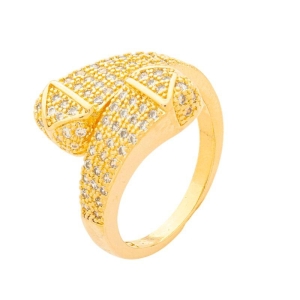 Anel Elegance Duo Ouro