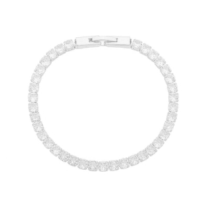 Pulseira Riviera Fecho Relógio Prata