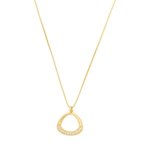Colar Triângulo Elegance Ouro