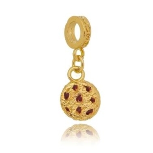 Berloque Cookies Dourado Plush