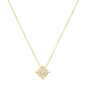 Colar Círculo Luminoso Ouro