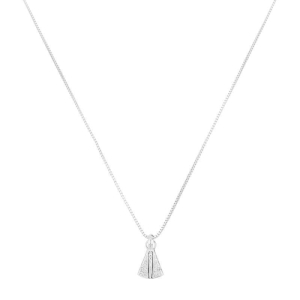 Colar Mini Nossa Senhora Prata