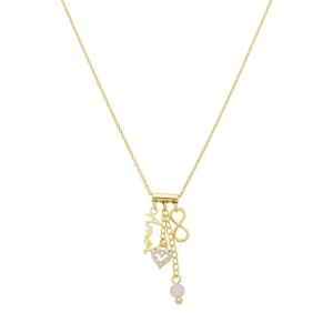 Colar Amuleto Amor Ouro