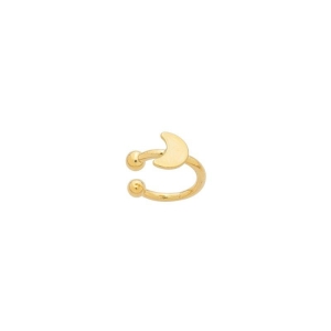 Piercing Fake Mini Lua Ouro