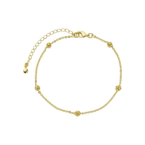 Pulseira Bolinhas Clássica Ouro