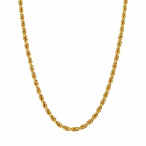 Colar Cordão Baiano 2,5mm Ouro