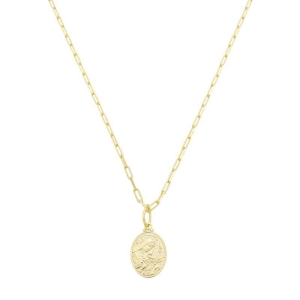 Colar Santa Rita Masculino Ouro