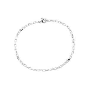Pulseira Corrente Elo Retangular Prata