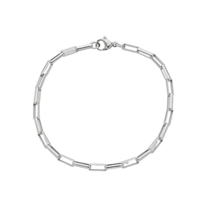 Pulseira Corrente Elos Robusta Aço