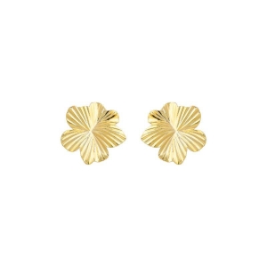 Brinco Flor Max Ouro