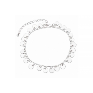 Pulseira Multi Medalhas Prata