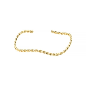 Bracelete Curvado Ouro