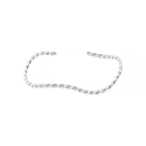 Bracelete Curvado Prata