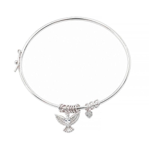 Bracelete Espírito Santo Prata