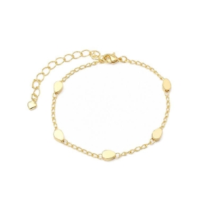 Pulseira Corrente Gotas Ouro
