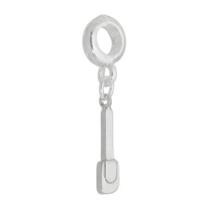 Berloque Espátula Plush Prata