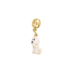 Berloque Poodle Ouro