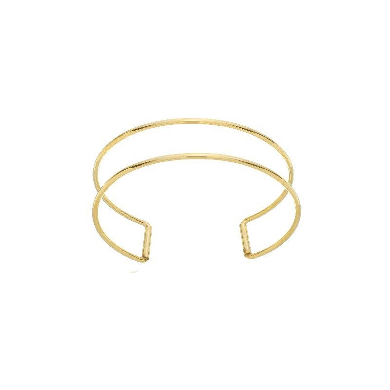 Bracelete Fio Duplo Ouro