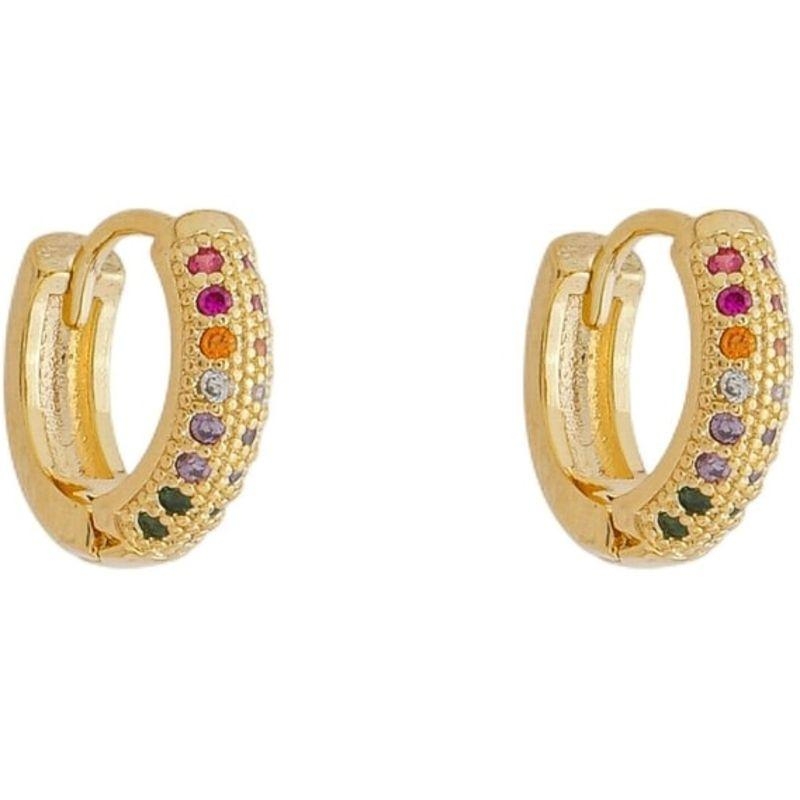 Brinco Argola Colors G Ouro