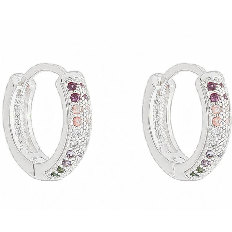 Brinco Argola Colors G Prata