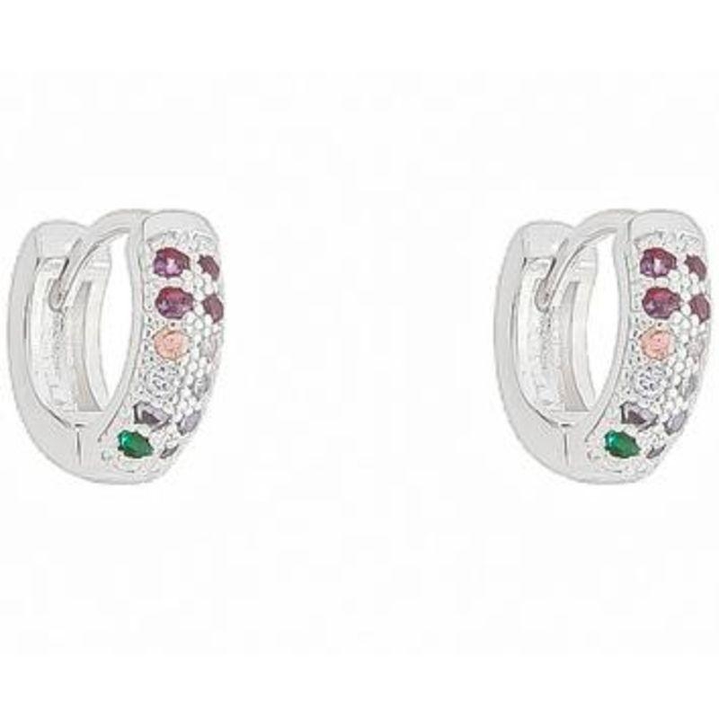 Brinco Argola Colors P Prata