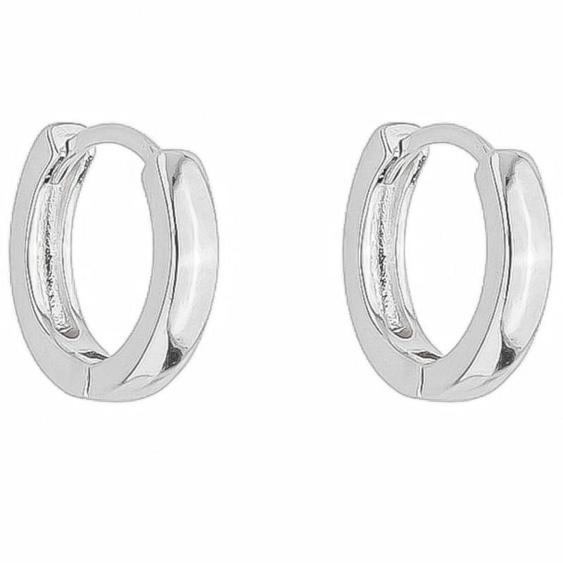 Brinco Argola Lisa Dia a Dia G Prata