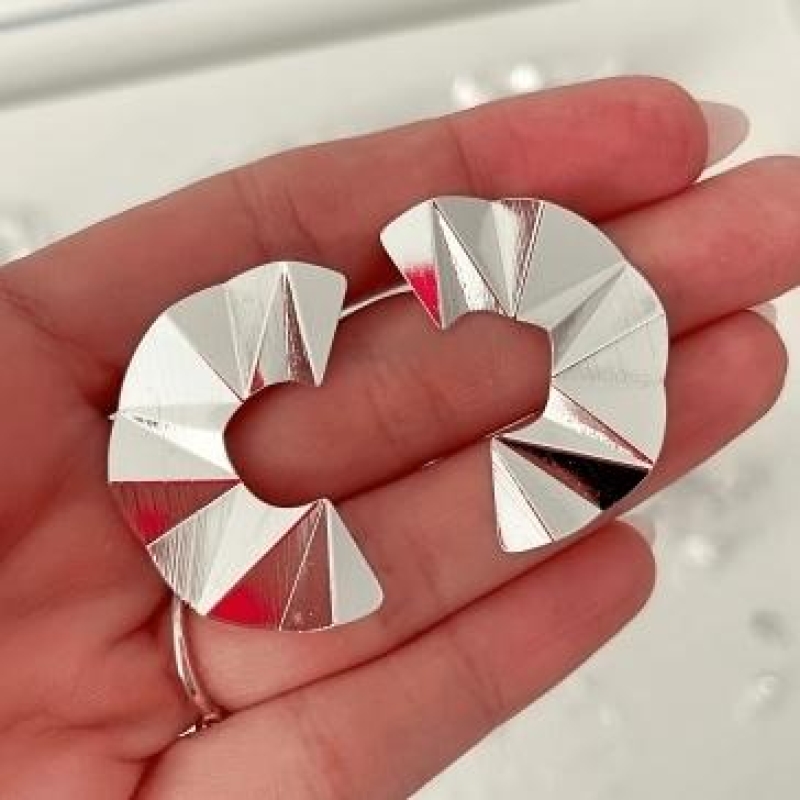 Brinco Mosaico Prata