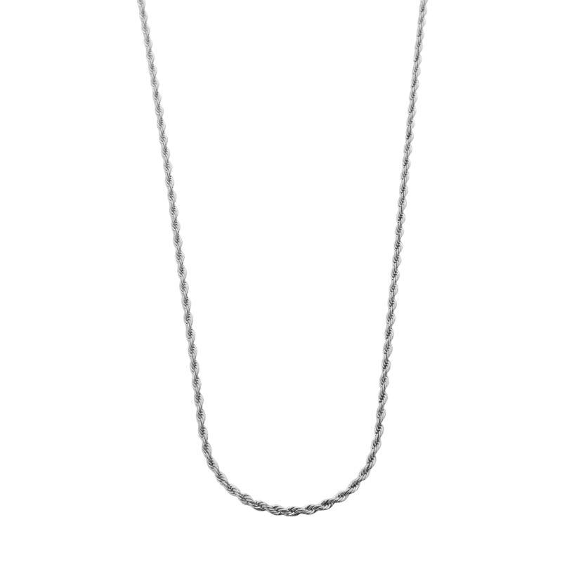 Colar Cordão Baiano Masculino Aço