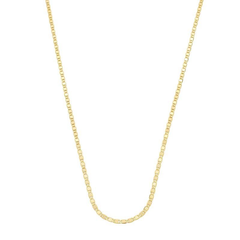 Colar Corrente Pisatrine Masculino Ouro