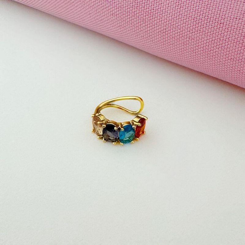 Piercing Fake Colors Ouro