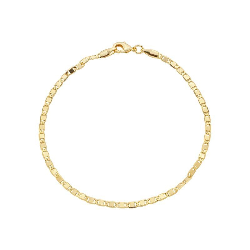 Pulseira Corrente Pisatrine Masculino Ouro