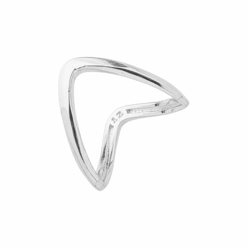 Anel Boca Tubarão Prata