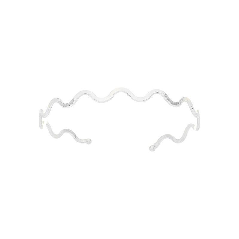 Bracelete Ondas Prata