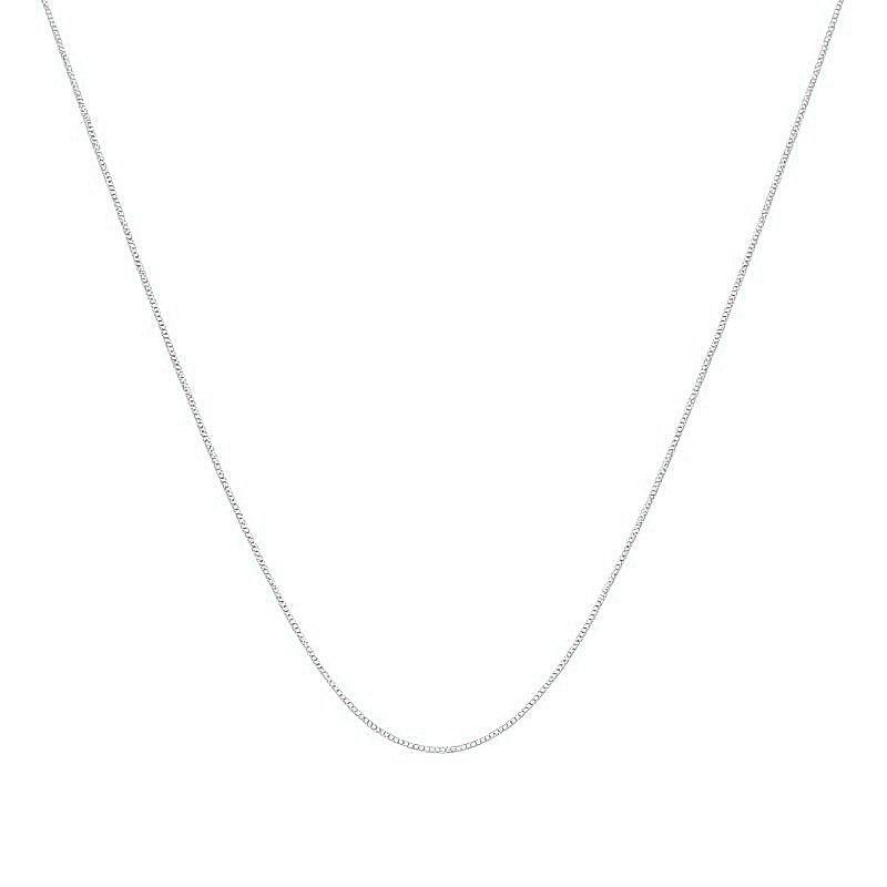 Colar Veneziana 50 cm Prata