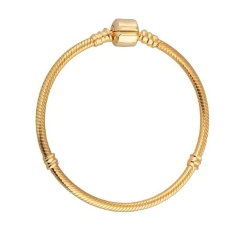 Pulseira de Berloques Tradicional Ouro