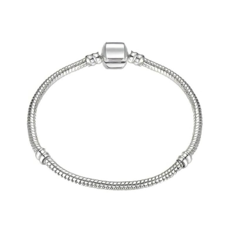 Pulseira de Berloques Tradicional Prata