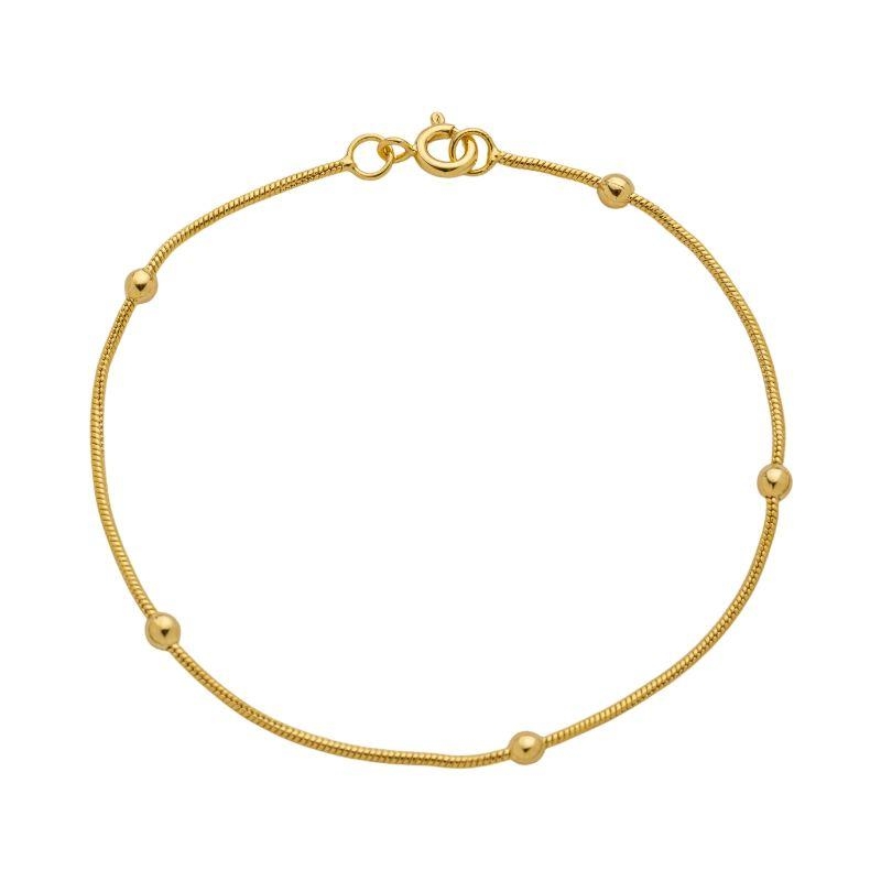 Pulseira Mini Bolinhas Ouro