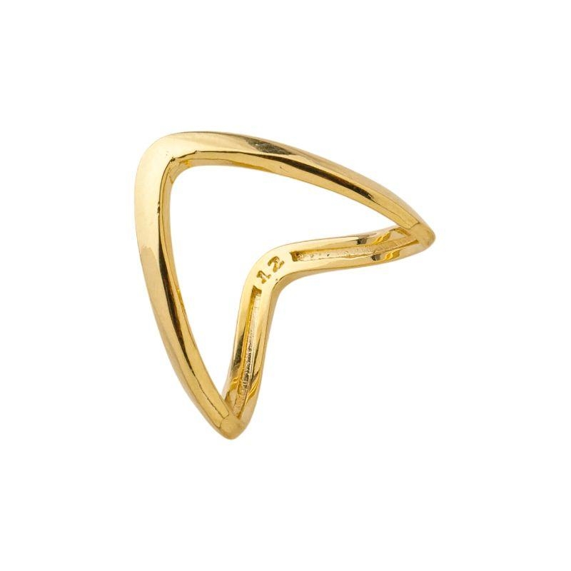 Anel Boca Tubarão Ouro