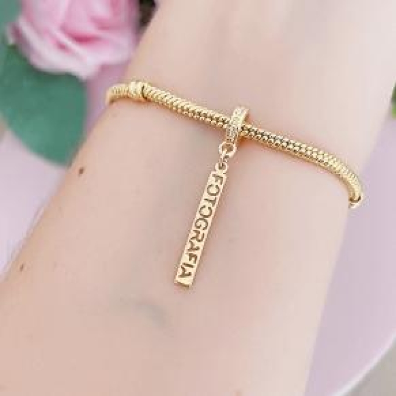 Berloque Fotografia Profissão Dourado