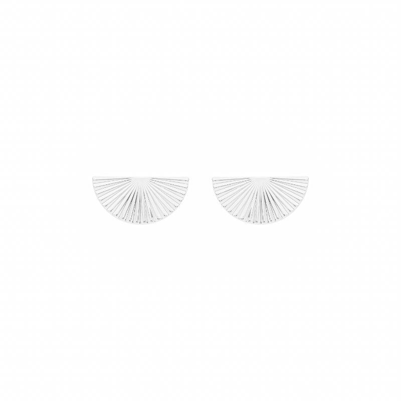 Brinco Leque Prata